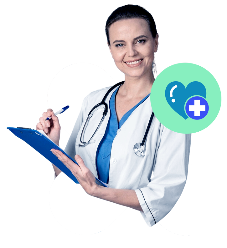 Enfermeira profissional do Home Care